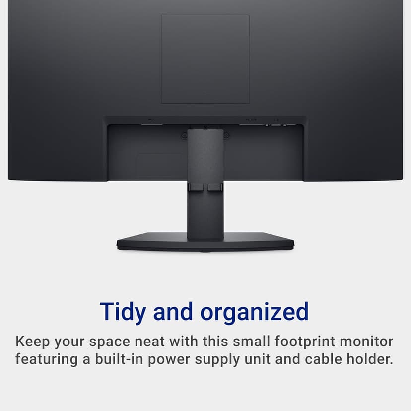 Dell 24 SE2425H Monitor - 23.8-Inch Full HD (1920x1080), VA Panel, 5ms Response Time, Tilt, Certified by TÜV Rheinland for 3-Star Eye Comfort - Black