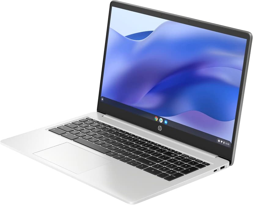 HP Chromebook 15 15.6" HD (Intel Pentium N6000, 8GB RAM, 128GB Storage (64GB eMMc + 64GB SD Card), UHD Graphics, Numeric KB) Home & Student Laptop, Anti-Glare, Webcam, Wi-Fi, Chrome OS, Silver