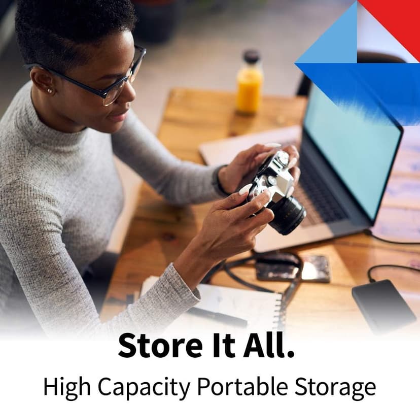 Toshiba Canvio Advance 2TB Portable External Hard Drive USB 3.0, Red - HDTCA20XR3AA