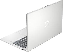 HP 15 Slim Laptop in Galactic Silver Intel 8-core i3-N305 up to 3.8GHz 8GB RAM 256GB SSD 15.6in Full HD Webcam WiFi HDMI W11 (15-FD - Renewed)