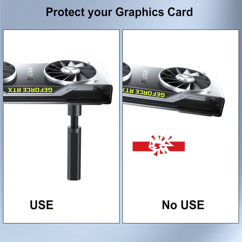 Graphics Card GPU Support Bracket: GPU Sag Bracket Video Card Stand GPU Holder Graphics Card Support