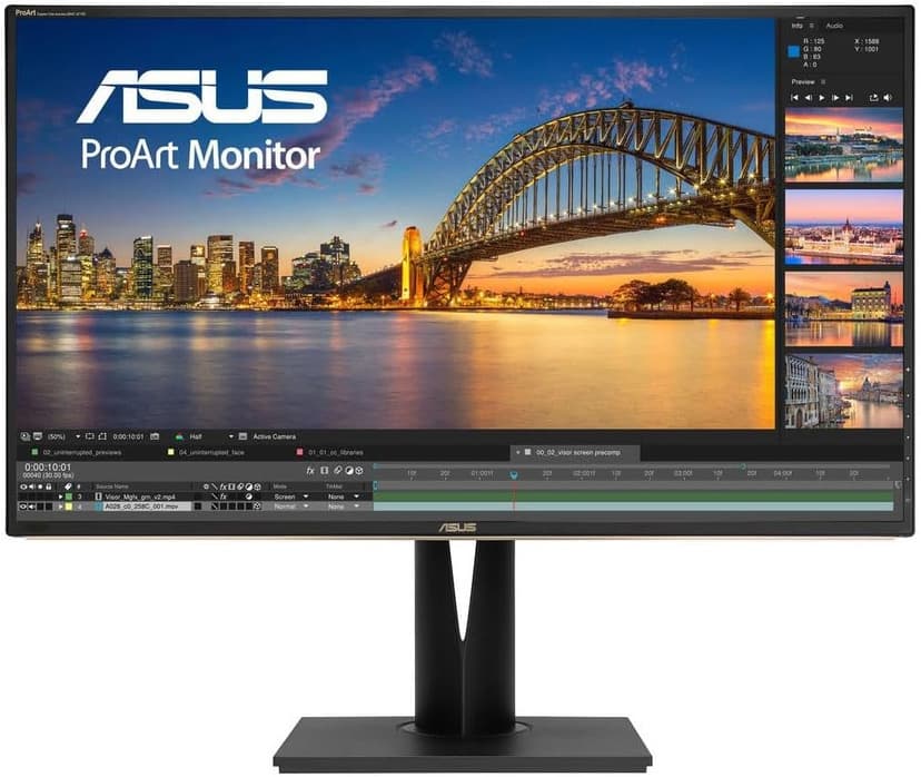 ASUS ProArt PA329C 32” 4K (3840 x 2160) HDR10 DisplayHDR600 Monitor 100% Adobe RGB IPS Eye Care DisplayPort USB Type-C HDMI, Black