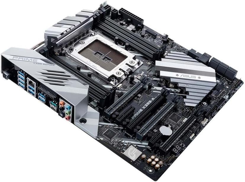 ASUS PRIME X399-A AMD Threadripper TR4 DDR4 M.2 U.2 X 399 EATX HEDT Motherboard with USB 3.1 Gen2, AURA Sync RGB Lighting and 3D Printing Mounts