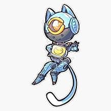 Pathfinder - Catfinder! Apex Legends Waterproof Vinyl Window Bumper Sticker Decal 5"