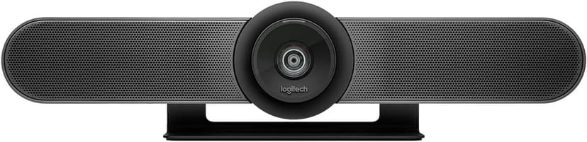 Logitech MeetUp Video Conferencing System, Ultra HD 4K/1080p/720p, 3 Microphones/Adjustable Speakers, Wide Field of View 120°, PC/Mac/Laptop/Macbook/Tablet - Black
