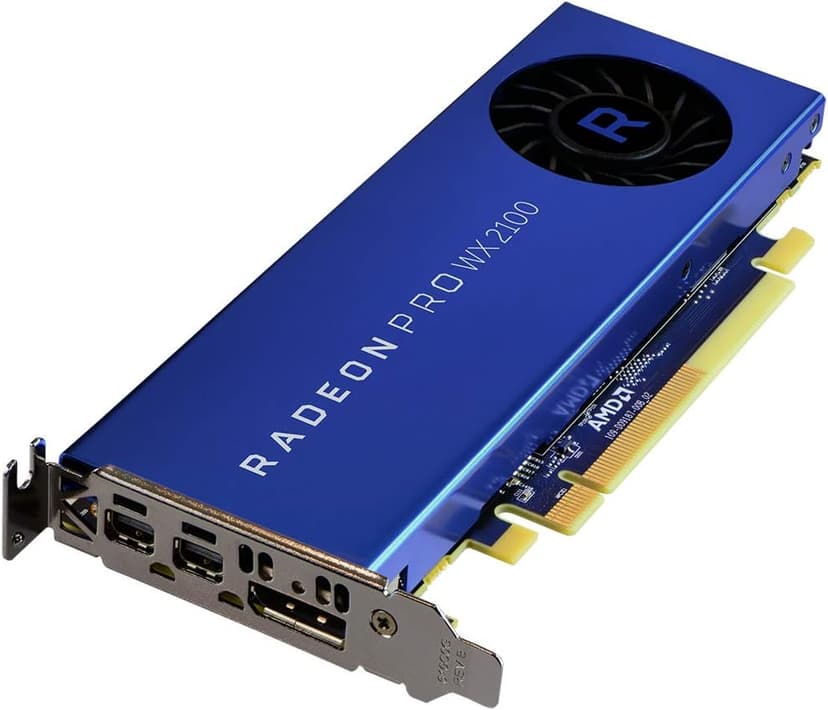 AMD Radeon Pro W2100 Graphic Card - 2 GB GDDR5 - Low-profile - Single Slot Space Required