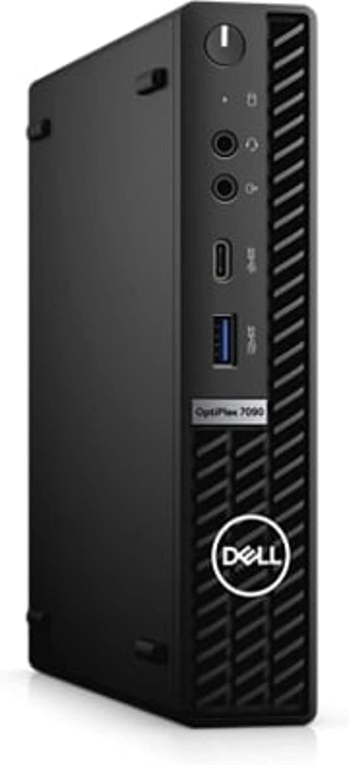Dell Optiplex 7090 Micro Desktop | Core i7-10700T - 512GB SSD Hard Drive - 16GB RAM | 8 cores @ 4.5 GHz Win 11 Pro Black (Renewed)