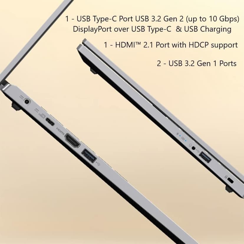 acer Aspire 3 Premium Laptop Computer Featuring Backlit Keyboard | AMD Ryzen 5 7430U CPU | 32GB RAM | 1TB SSD | 15.6" FHD Display | Fast Wi-Fi 6 | Webcam | Copilot AI Chat | Windows 11 Pro