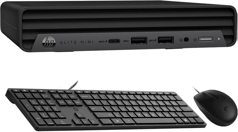 HP Elite Mini 600 G9 MFF Business Desktop Computer, 13th Gen Intel 14 Cores i5-13500T (Beat i7-12700T), 16GB DDR5 RAM, 512GB PCIe SSD, WiFi 6, Bluetooth, Keyboard and Mouse, Windows 11 Pro, Tilsiy