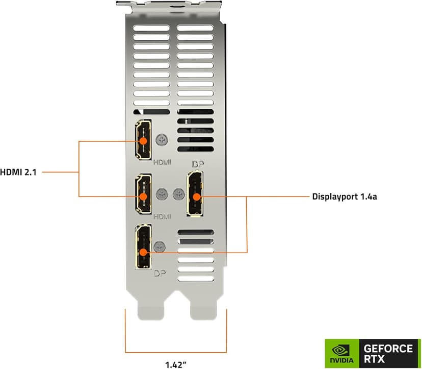 GIGABYTE GeForce RTX 4060 OC Low Profile 8G Graphics Card, 3X WINDFORCE Fans, 8GB 128-bit GDDR6, GV-N4060OC-8GL Video Card