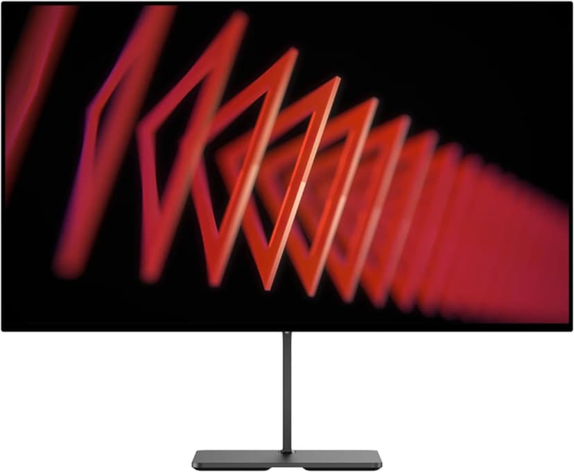 DOUGH Spectrum One 27-Inch Gaming Monitor - 4K HDR, 144Hz Refresh Rate, 1ms Response, IPS Panel, Freesync Premium Pro, USB-C Docking, DisplayPort, HDMI (Eve Spectrum) (Monitor with Stand, Glossy)