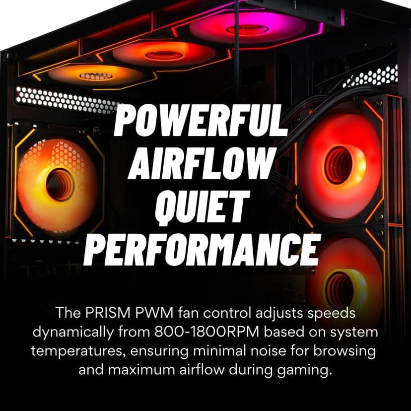Panorama Gaming PC Desktop (NVD GeForce RTX 5080, Intel 24-Core i9-14900KF Processor, 96GB DDR5 RAM, 2x2TB Gen4 NVMe SSD, WiFi 6E, HDMI, Windows 11 Pro) Best 2025 Prebuilt Tower RGB Gamer Computer