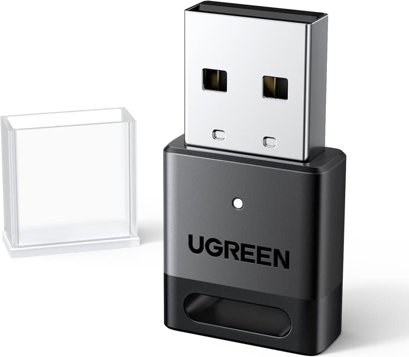 UGREEN USB Bluetooth Adapter, 5.4 Dongle for PC, Plug & Play for Windows 11/10/8.1, Bluetooth Receiver & Transmitter for Keyboard/Mouse/Headphone/Speakers/Printer