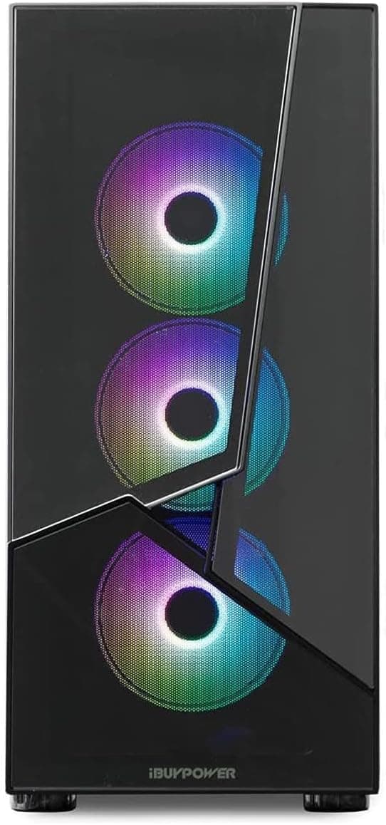 iBUYPOWER Pro Gaming PC Computer Desktop SlateMR 291i (Intel i7-12700F 2.1 GHz, GeForce RTX 3060 TI 8GB, 16 GB RGB DDR4 RAM, 1 TB NVME SSD, WiFi Ready, Windows 11 Home)