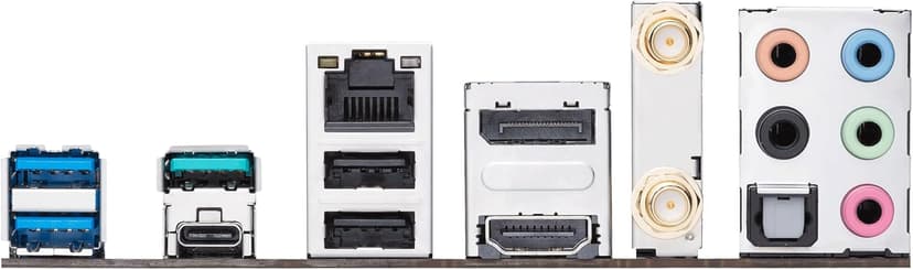 ASUS Prime B550-PLUS AC-HES AMD AM4 (3rd Gen Ryzen) ATX Motherboard (Dual M.2, PCIe4.0, WIFI5, 1Gb Ethernet, SATA 6 Gbps, USB 3.2 Gen 2 Type-C, Front USB 3.2 Gen 1 Type-C and CEC Tier II Ready)