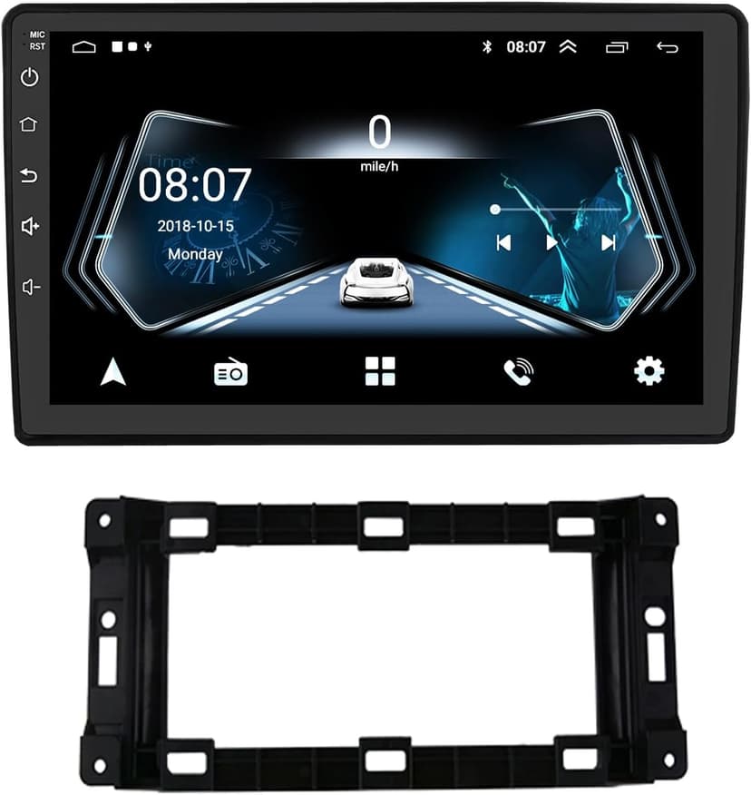 for Dodge RAM 1500 2500 3500 Radio Upgrade 2009 2010 2011 2012,Android Stereo Replacement,QLED Touch Screen,8core CPU,Build in Wireless carplay Wired Android Auto,Free Camera