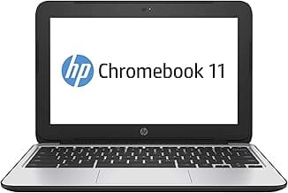 HP ChromeBook 11 G4 11.6 Inch Business Notebooks, Intel Celeron Processor N2840 2.16GHz, 4G RAM, 16G SSD, WiFi, HDMI, Chrome OS(Renewed)