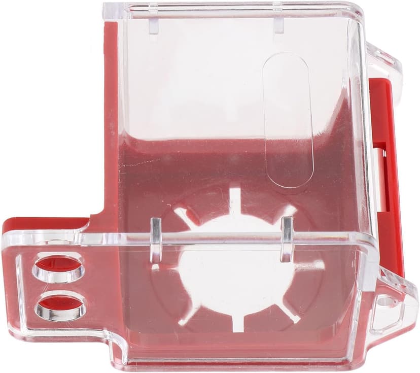 Emergency Stop Button Cover Lockout Cover, PC Engineering Plastic for Emergency Stop Buttons, Compatible with Various Switches, Push Button Switch Guard