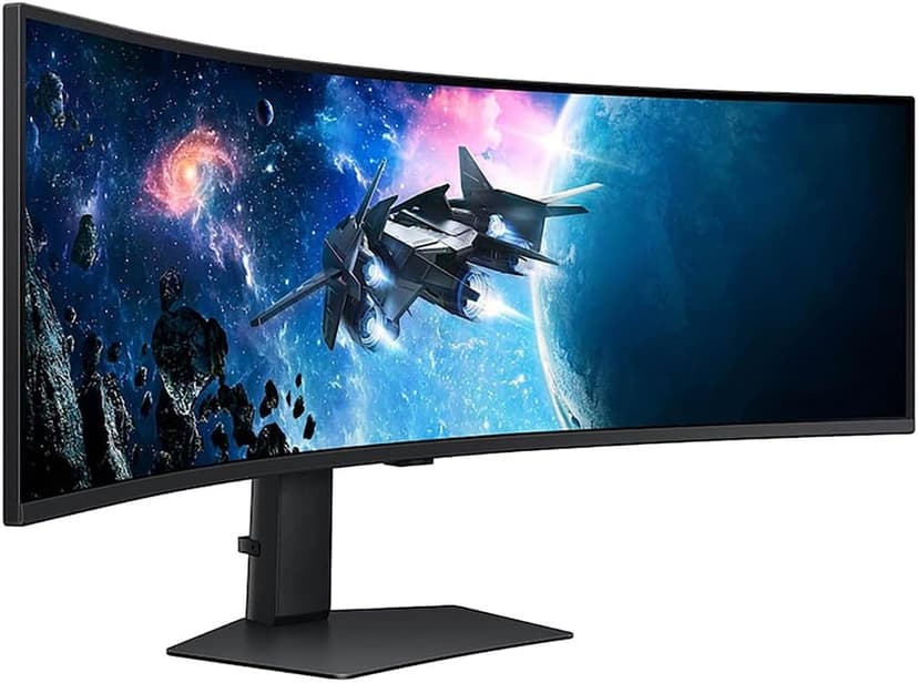 SAMSUNG LS49CG954E 49 inch Odyssey G9 G95C DQHD 240Hz 1ms(GtG) DisplayHDR 1000 Curved Gaming Monitor (Renewed) Bundle with 2 YR CPS Enhanced Protection Pack
