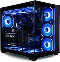 Panorama XL RTX 5090 Gaming Desktop PC - AMD Ryzen 9 9950X3D, 192GB DDR5 RAM, 4TB NVMe 990 Pro Gen4 SSD, 10TB HDD, WiFi 6E + BT, HDMI, Windows 11 Pro - Best 2025 RGB Prebuilt Tower Computer for Gamers