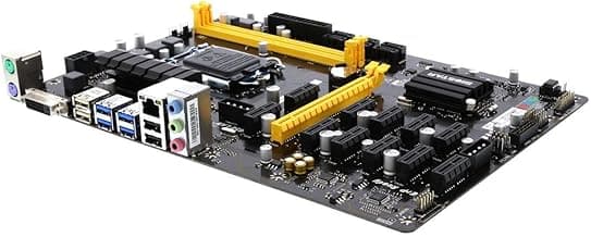 Biostar Motherboard TB250-BTC PRO Core i7/i5/i3 LGA1151 Intel B250 DDR4 Supports 6 AMD and 6 NVIDIA Graphics Cards