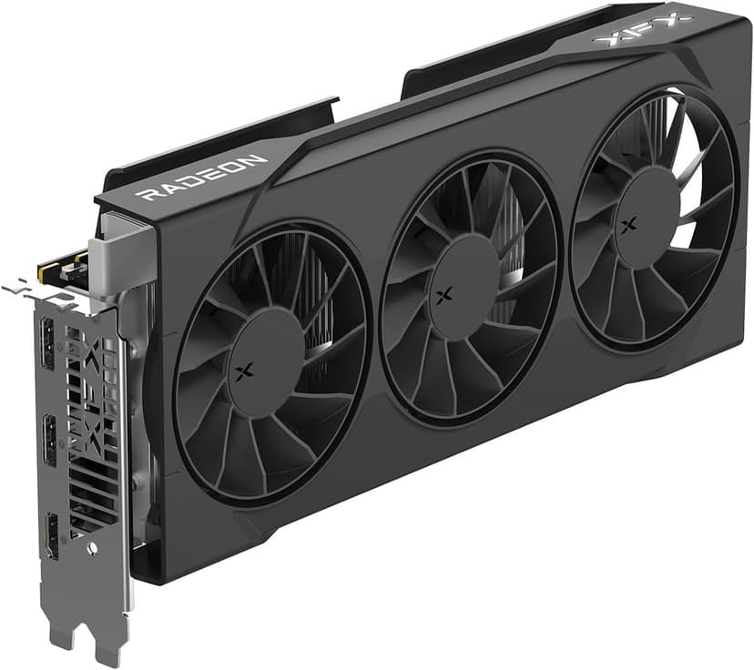 XFX Swift AMD Radeon RX 9060 XT OC Triple Fan Gaming Edition with 16GB GDDR6 HDMI 2xDP, AMD RDNA 4 RX 9060XT RX-96TS316BA