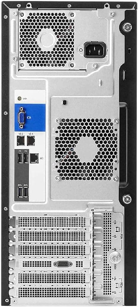 Hewlett Packard Enterprise HPE ProLiant ML30 Gen10 Plus Tower Server, Xeon E-2314 4-Core 2.8GHz CPU, 32GB DDR4 Memory, 8TB SSD Storage, RAID, iLO