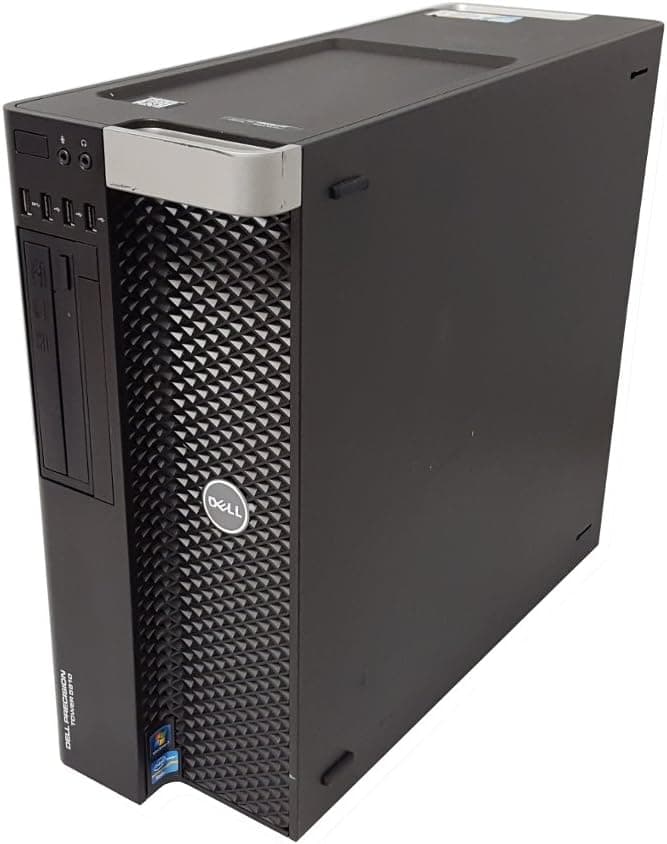 Precision T5810 Workstation with 1x 3.50GHz E5-1650 V3 6-Cores Total, 128GB RAM, 512GB SSD, Quadro K600, Win 10 Pro(Renewed)