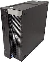 Precision T5810 Workstation with 1x 3.50GHz E5-1650 V3 6-Cores Total, 128GB RAM, 512GB SSD, Quadro K600, Win 10 Pro(Renewed)