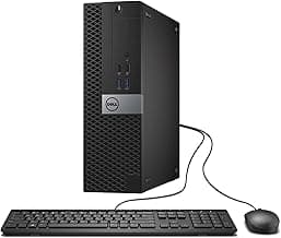 Dell Optiplex 7040 Business SFF Computer Small Tower PC (Intel Core i5-6500, 16GB Ram, 256GB SSD, DVD-RW, WiFi) Windows 11 Pro (Renewed)