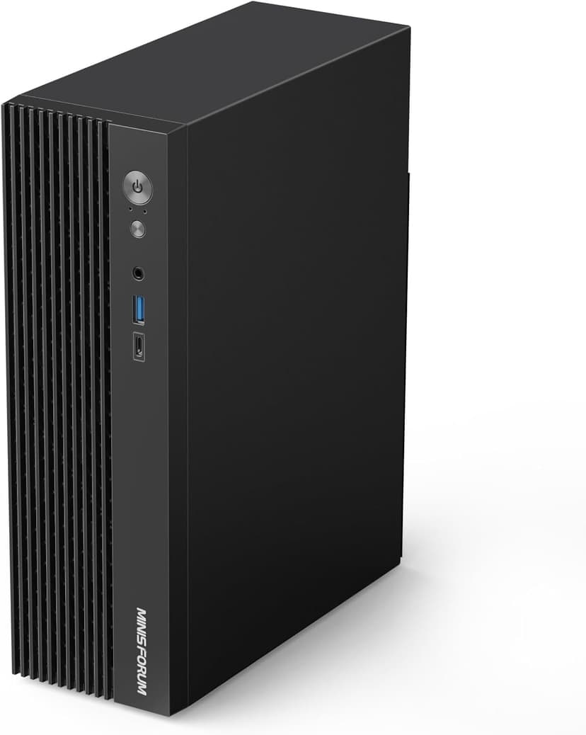 MINISFORUM 795S7 Mini Gaming PC AMD Ryzen 9 7945HX (16C/32T) Barebone Version Tower Computer, 2x DDR5 Slots, 2x PCIe4.0 SSD, HDMI|DP|USB-CTriple Outputs, M.2 2230 Key E Slot, 2.5G Lan Desktop Computer