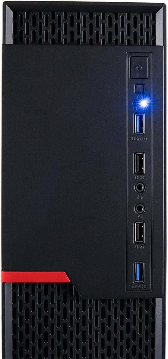 Envision S13 SFF PC (3.8-4.6GHz 8-Core Ryzen 7 5700G w/FHD Low/Med Gaming Radeon Graphics, 16GB RAM, 512GB NVME SSD, MSI mb, WiFi, Windows 11 Pro, 10 USB, HDMI + DVI, RJ45, KB+Mouse, Desktop Computer