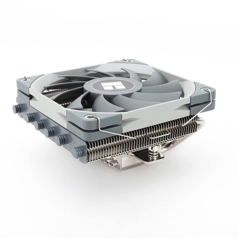 Thermalright AXP120-X67 Black ARGB Low Profile CPU Air Cooler with Quite 120mm TL-C12015B-S PWM Fan, 6 Heat Pipes, 67mm Height, for AM4/ AM5,Intel LGA 1700/1851/1150/1151/1155/1156/1200/2011