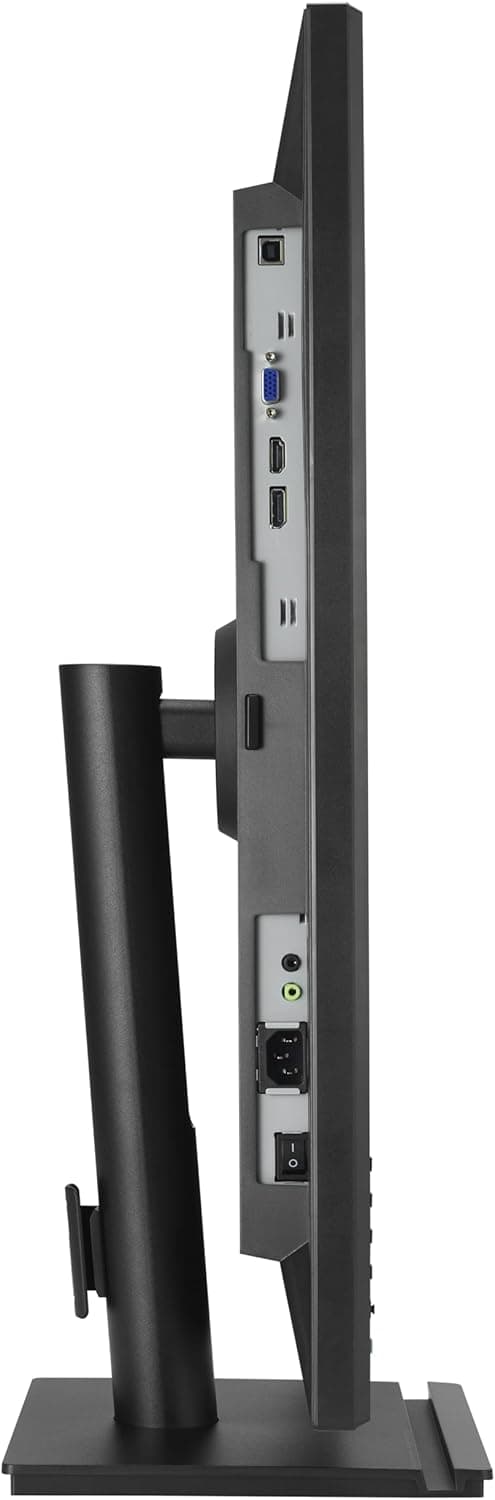 ASUS 27” 1080P Video Conferencing Monitor (BE279QFK) - Full HD, IPS, 100Hz, Frameless, Built-in Webcam, Mic Array, Speaker, Height Adjustable, Ergonomic Design, Eye Care, Wall Mountable, 3 yr warranty