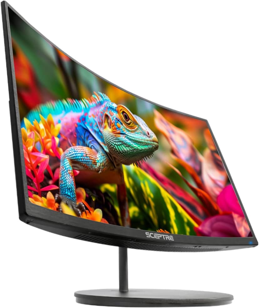 Sceptre New 27-inch Curved Gaming Monitor 100Hz HDMI X2 Build-in Speakers 2025