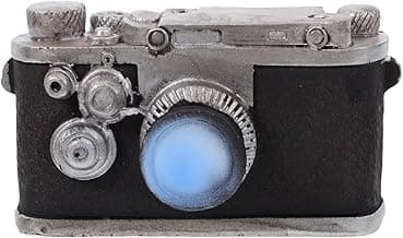 NOLITOY Retro Camera Ornaments, Miniature Camera Figurine Mini Decoration Accessories Photography Props for Desktop Home Decor