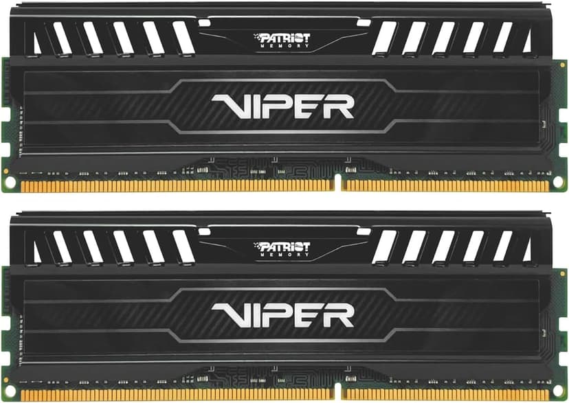 Patriot Viper 3 DDR3 RAM 16GB (2X8GB) 1600MHz CL9 1.5v UDIMM Desktop Gaming Memory Kit Compatible with XMP - PV316G160C9K