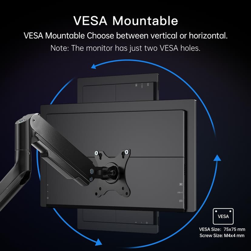 Portable Monitor, 15.6" FHD USB C HDMI Travel Monitor w/Builtd-in Battery 13500mAh & Kickstand & Speaker, External Monitor for Laptop, Mac, Phone, Xbox, PS5/4