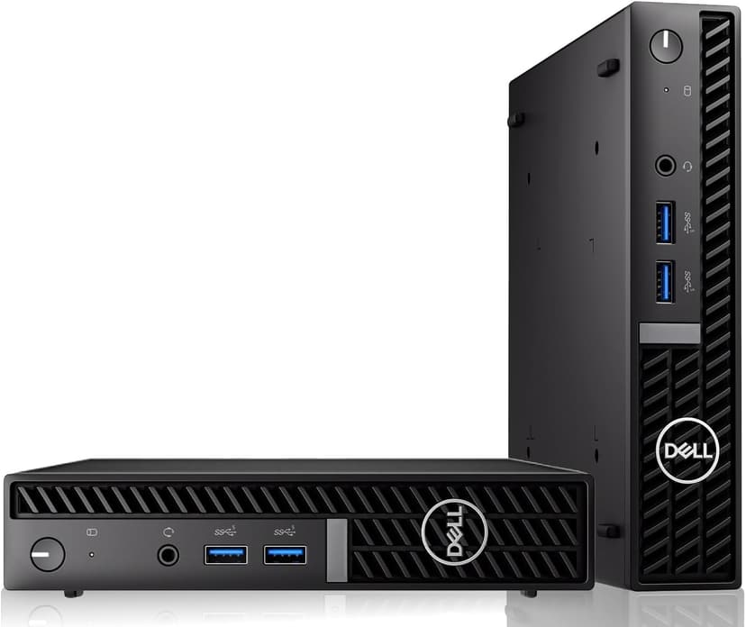 Dell Optiplex Tiny Mini Desktop PC, Intel Core i5, 32GB RAM, 1TB SSD with Dual 27 inch Curved Monitor, AI Enabled RGB Keyboard Mouse, RGB Soundbar and Webcam Windows 11 Pro (Renewed)