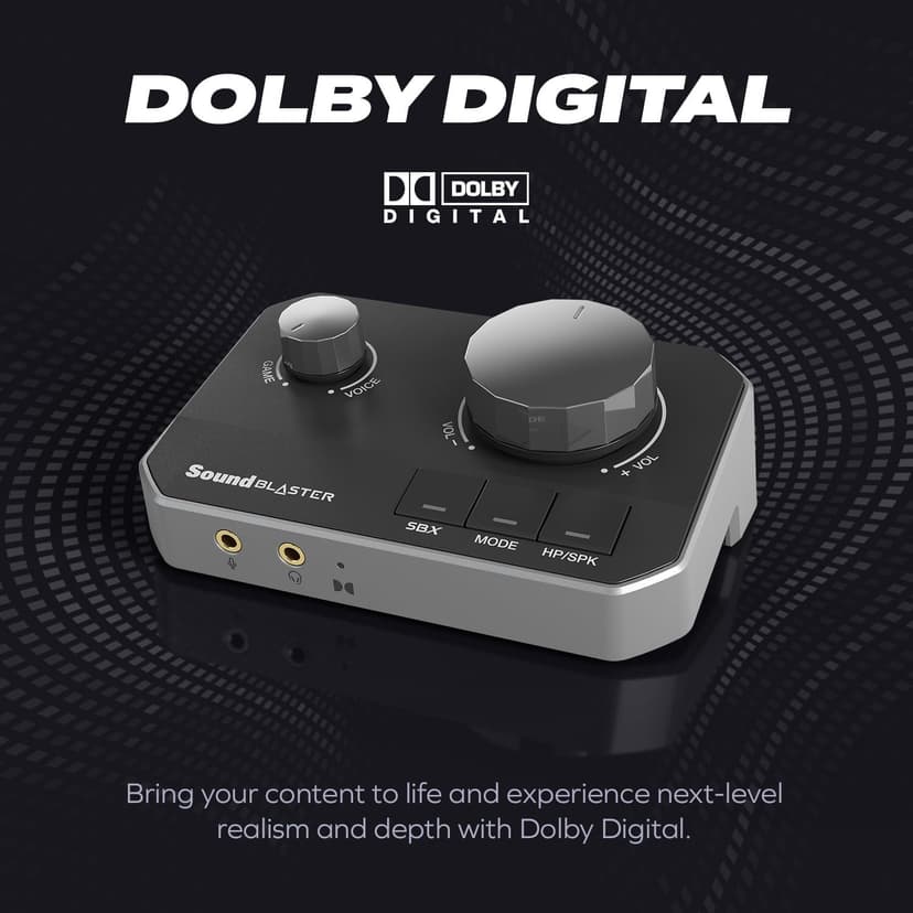 G8 – Hi-Res Gaming USB DAC with Dual USB Audio Mixing and Fully Customizable Acoustic Engine and 10-Band Equalizer