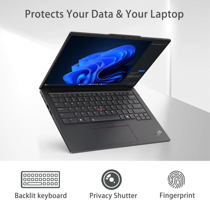 Lenovo ThinkPad E14 Gen 6 Business Laptop, 14" FHD+ Display, AMD Ryzen 7 7735U, 64GB DDR5 RAM, 1TB SSD, Fingerprint, Backlit, Wi-Fi 6, Windows 11 Pro, Bundle with Targus USB-C 100W Docking Station