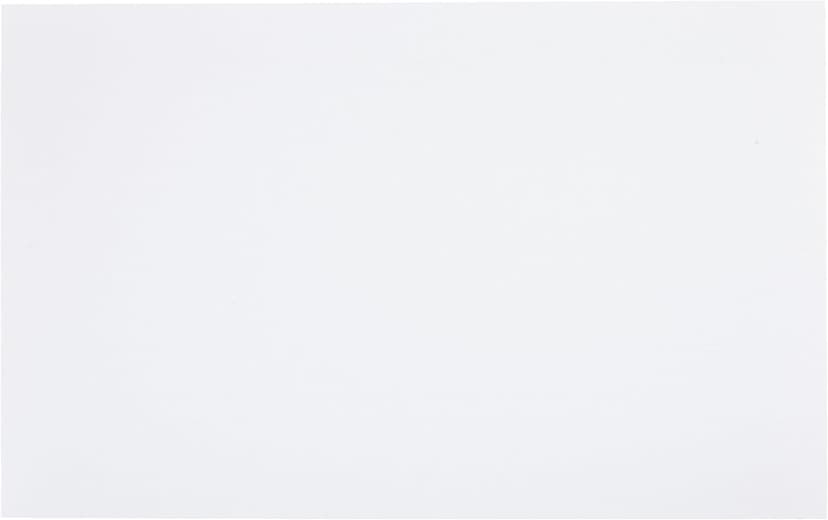 Amazon Basics Ruled Lined Index Note Cards, 500 Count, 5 Pack of 100, White, 5 in x 8 in
