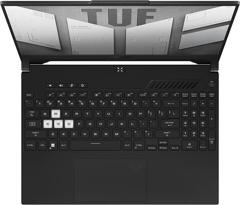 ASUS TUF Dash F15 Gaming Laptop (15.6 inches 144Hz, Intel 12th Gen i7-12650H, 64GB DDR5 RAM, 1TB PCle SSD, Geforce RTX 3070 8GB), Thunderbolt 4, Backlit KB, WiFi 6, IST Cable, Win 11 Home - Black