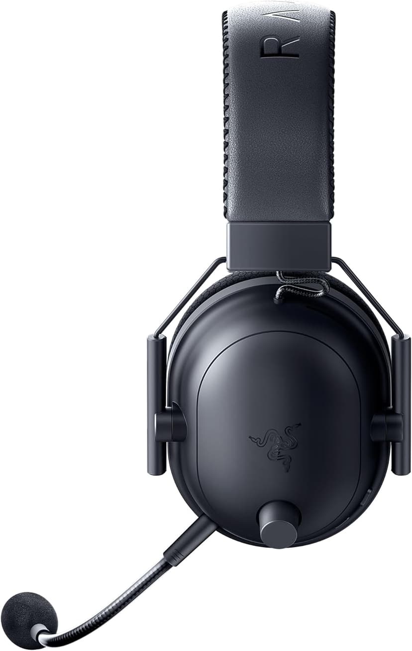 Razer BlackShark V2 Pro Wireless Gaming Headset 2023 Edition: Detachable Mic - Pro-Tuned FPS Profiles - 50mm Drivers - Noise-Isolating Earcups w/Ultra-Soft Memory Foam - 70 Hr Battery Life - Black