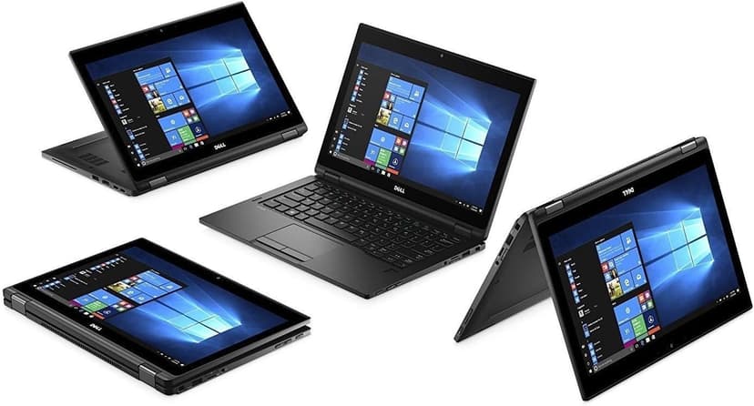 Dell Latitude 5289 2-in-1 Laptop 12.5" FHD Touchscreen Notebook with Backlit Keyboard, Intel i5-7300, 8GB RAM, 256GB SSD, CAM, WIFI, Bluetooth, HDMI, Windows 10 Pro (Renewed)