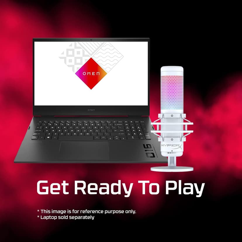 HyperX QuadCast S – RGB USB Condenser Microphone for PC, PS5, Mac, Anti-Vibration Shock Mount, 4 Polar Patterns, Pop Filter, Gain Control, Gaming, Streaming, Podcasts, Twitch, YouTube, Discord – White