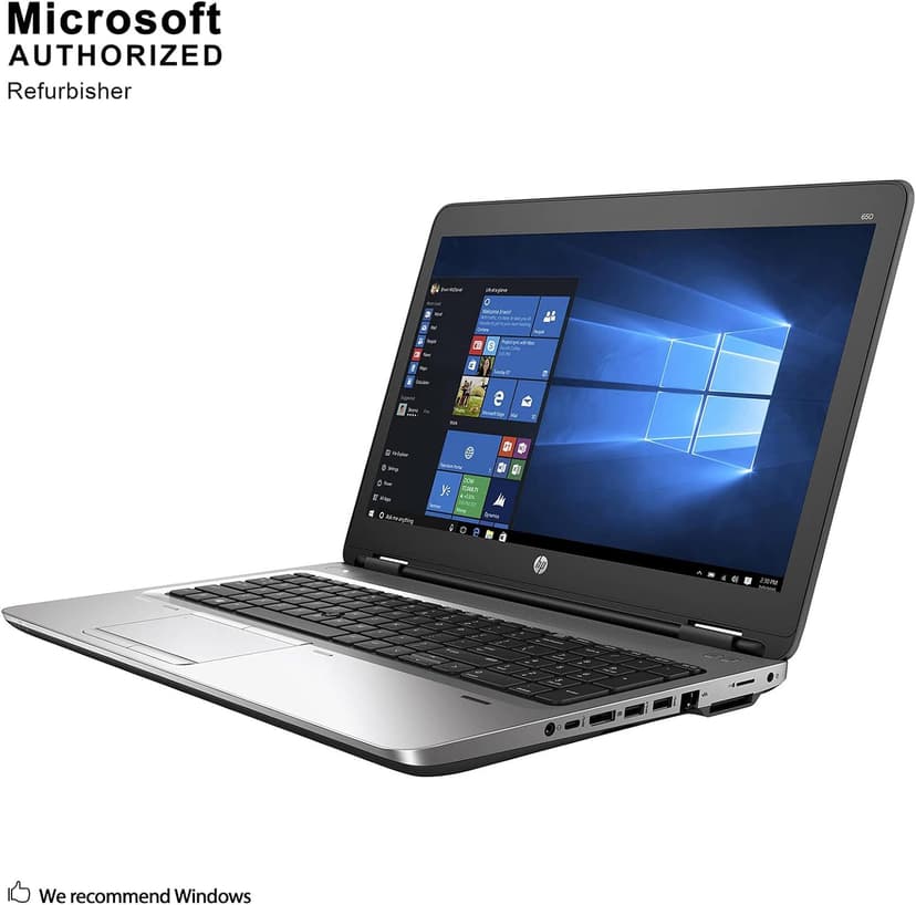 HP ProBook 650 G2 15.6 Inch Business Laptop PC, Intel Core i5 6300U up to 3.0GHz, 16 GB DDR4, 512 GB SSD, WiFi, VGA, DP, Win 10 Pro 64 Bit-Multi-Language Supports English/Spanish/French(Renewed)…