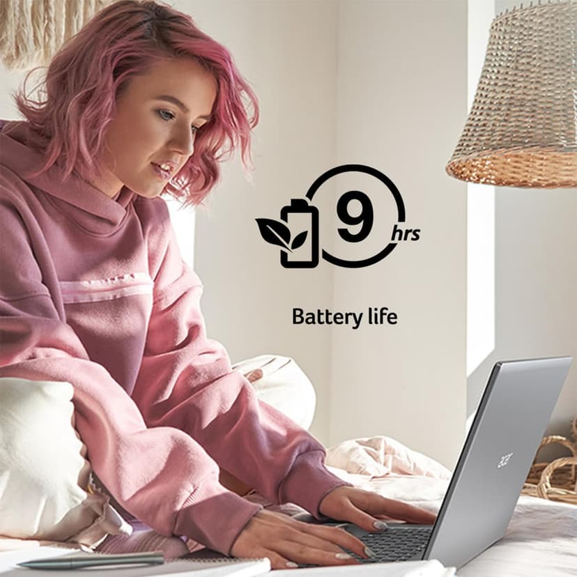 Acer Aspire 1 A115-32-C96U Slim Laptop | 15.6" FHD Display | Intel Celeron N4500 Processor | 4GB DDR4 | 128GB eMMC | WiFi 5 | Microsoft 365 Personal 1-Year Subscription | Windows 11 in S Mode, Silver