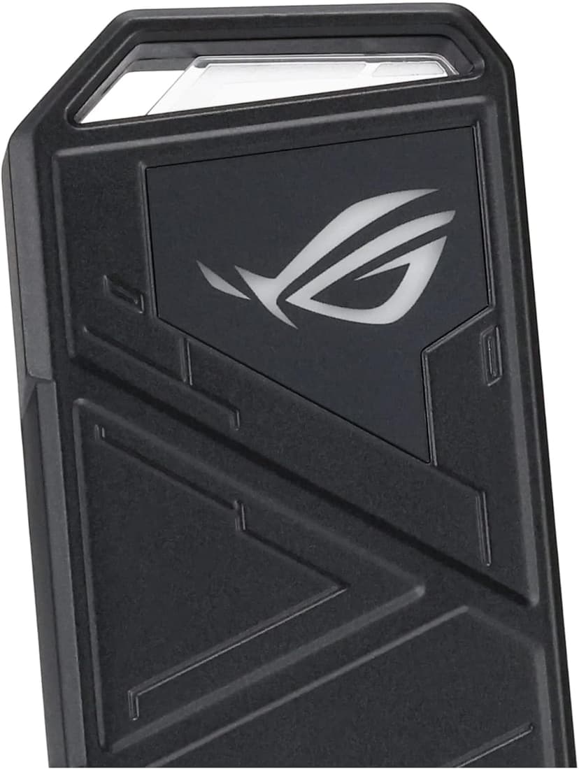 ASUS ROG STRIX Arion Aluminum Alloy M.2 NVMe SSD External Portable Enclosure Case Adapter, USB 3.2 Gen 2 Type-C (10 Gbps), USB-C to C and USB-C to A Cables, Fits PCIe 2280/2260/2242/2230 M Key/B+M Key