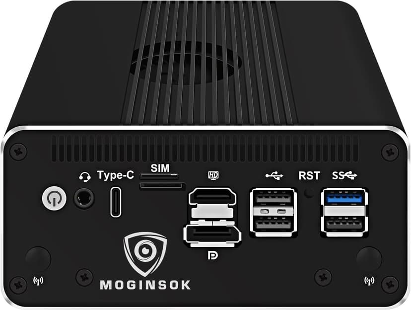 Micro Firewall Appliance 10GbE Mini PC with SFP+, Intel Alder Lake N100 (4C/4T) 4xIntel I226-V 2.5GbE 2*Intel 82599ES 10GbE Firewall LTE Router Support AES-NI 8GB DDR5 128GB NVMe SSD